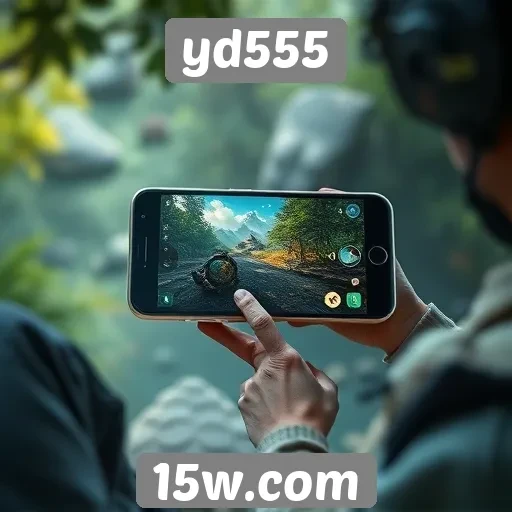 Experiência de jogo em dispositivos móveis no yd555
